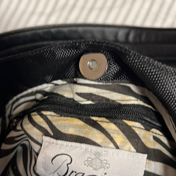 Braciano women’s black bag, never worn. Nylon like fabric. - Picture 8 of 8